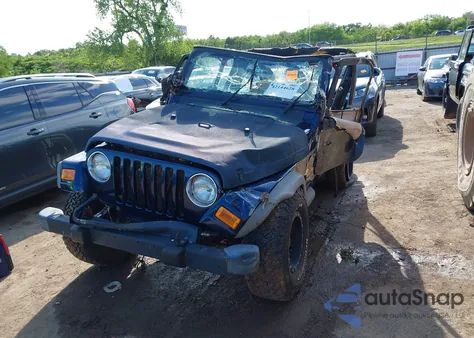 2005 Jeep Wrangler Unlimited z USA, uszkodzony, nr VIN 1J4FA44S95P307329